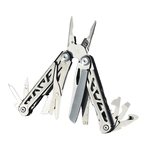Foldable Multitool Pliers with Scissors and Screwdriver Stainless Steel Multi Tool Pliers with Replaceable Wire Cutters and Saw-0