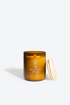 Soy wax scented candle with wooden wick NORNS Smells Like Spells
